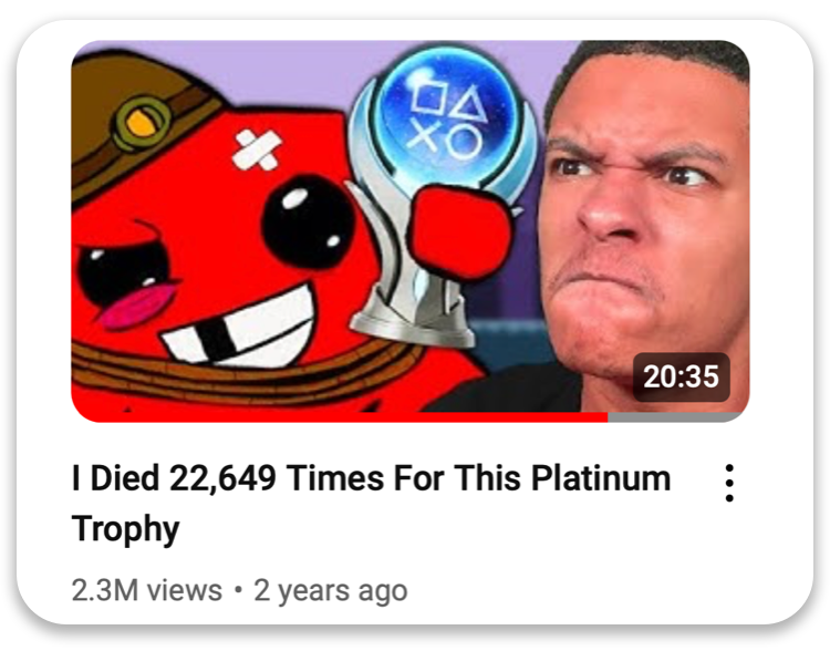 I Died 22,649 Times For This Platinum Trophy