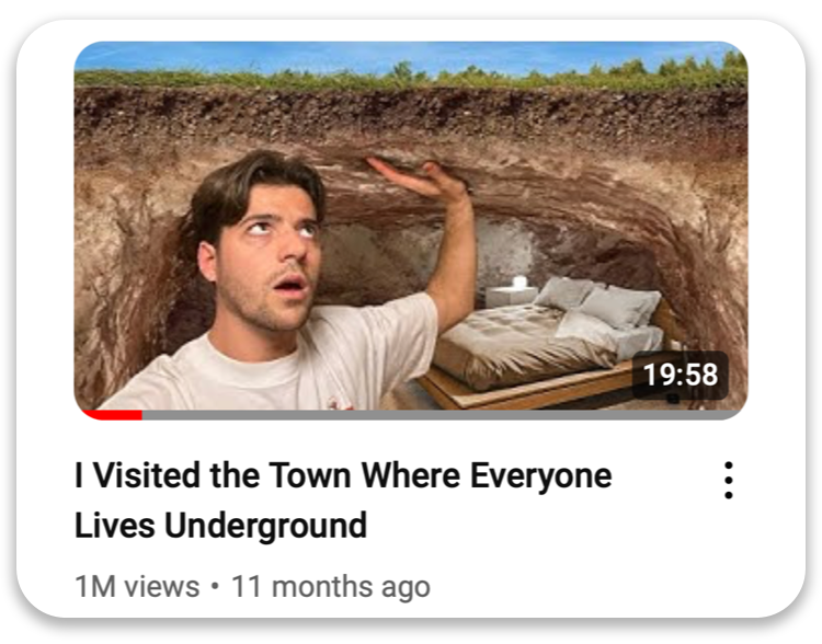 I Visited the Town Where Everyone Lives Underground